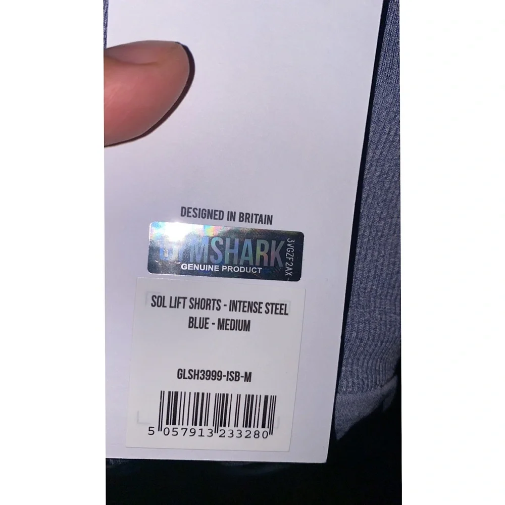 Gymshark Sol Lift Shorts NWT size Medium - Picture 8 of 9